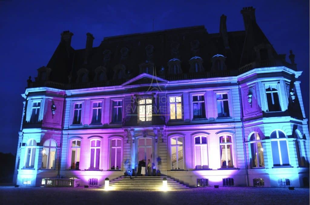 Mise en lumière d'un lieu événementiel