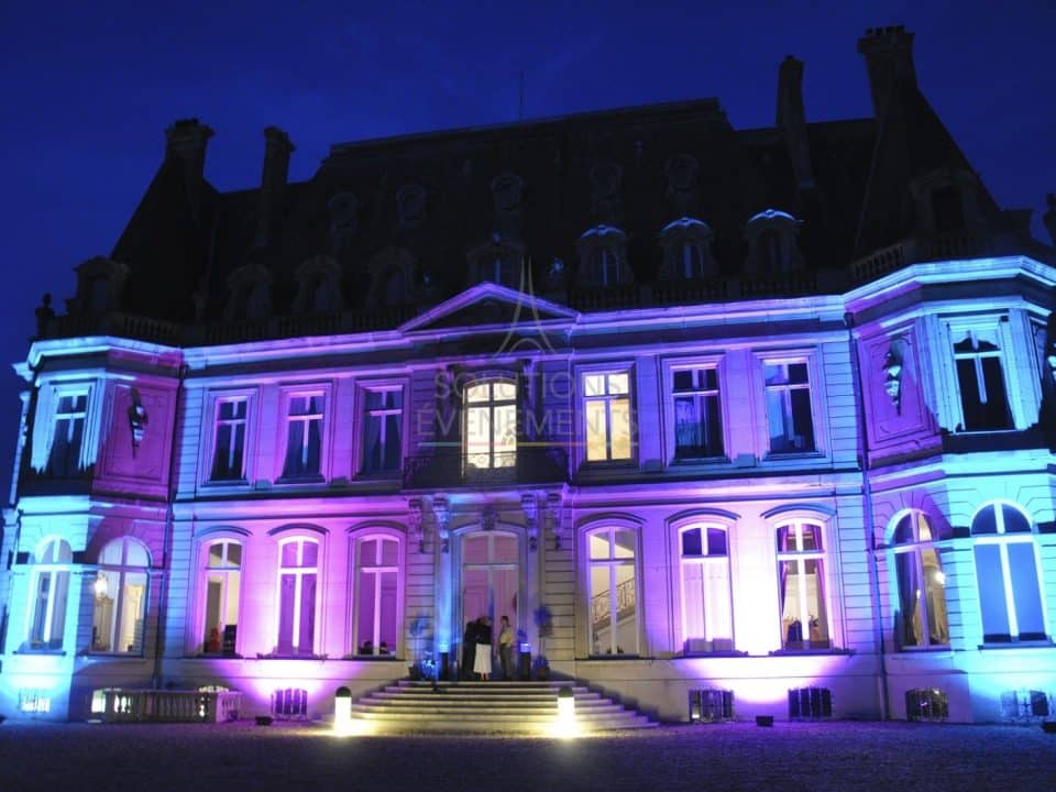 Mise en lumière d'un lieu événementiel